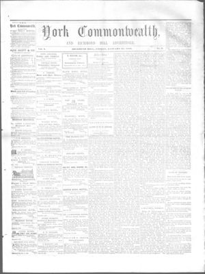 York Commonwealth, 28 Jan 1859