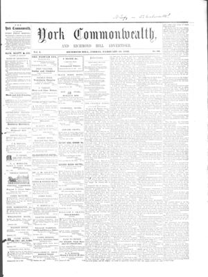 York Commonwealth, 18 Feb 1859