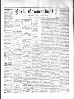 York Commonwealth, 25 Feb 1859