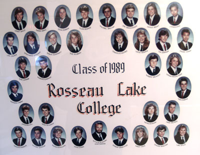 Class of 1989 Rosseau Lake College