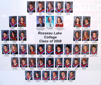 Rosseau Lake College Class of 2008