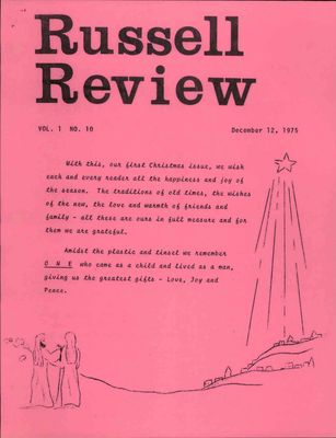 Russell Review, 12 Dec 1975