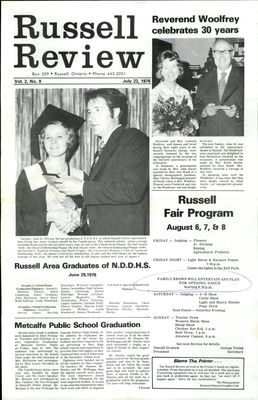 Russell Review, 22 Jul 1976