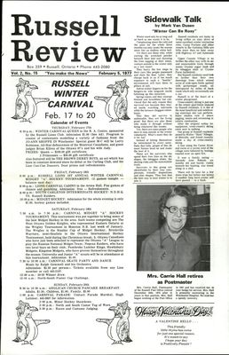 Russell Review, 5 Feb 1977