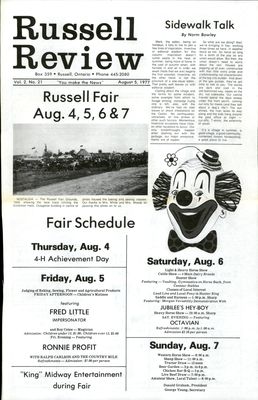 Russell Review, 5 Aug 1977