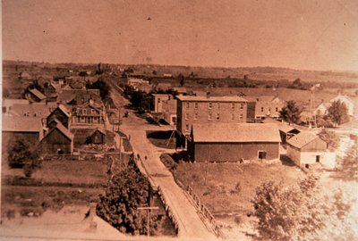 Town of Russell before the fire.