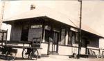 La gare du New York Central à Embrun