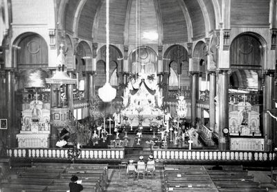 L’intérieur de l’église