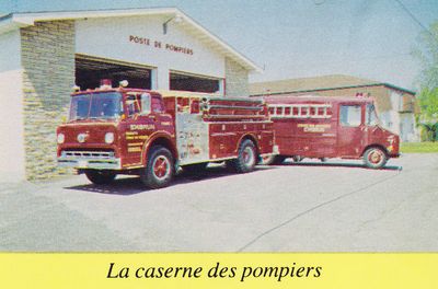 La caserne de pompiers