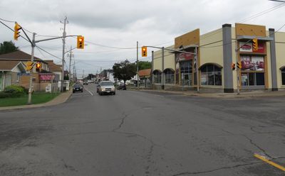 Une vue de la rue Notre-Dame