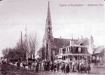 L’église Saint-Jacques et l’ancien presbytère