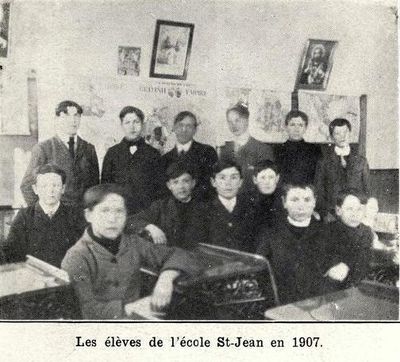 Une classe de l’école Saint-Jean