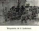 La briqueterie J. Ladouceur vers 1908