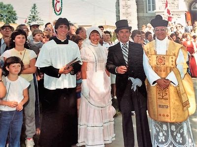 Une photo des fêtes du 125e anniversaire en 1981