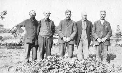 Des membres de la famille Bourdeau.