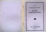 1926 Tewnty-Eighth Annual Report of the Water Commmission of the City of Kitchener, Canada