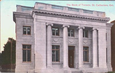 The Bank of Toronto, St. Catharines, Ont.