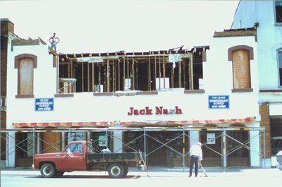 Demolition of Jack Nash, 300 St. Paul Street