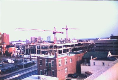 Ministry of Transportation of Ontario building under construction.