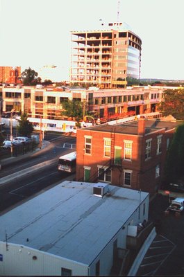 Ministry of Transportation of Ontario building under construction.