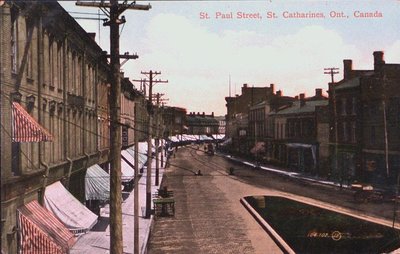 Corner of St Paul Street and Ontario Street looking east.