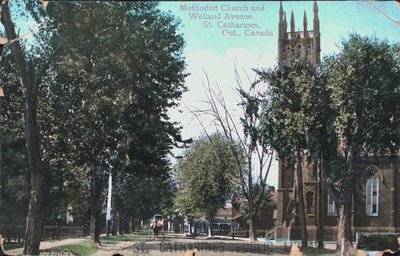 Welland Avenue and the Methodist Church, St. Catharines