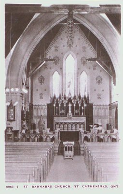 Interior of St. Barnabas Church