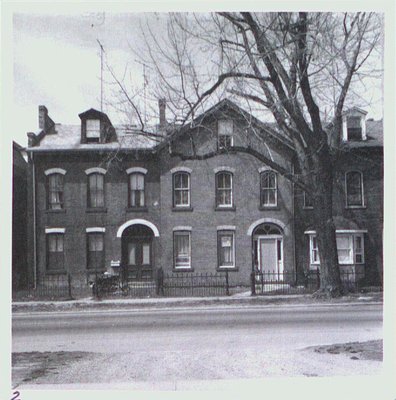 Terraced Houses on King Street between Academy and Court Streets