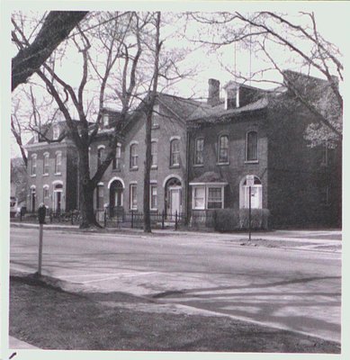 Terraced Houses on King Street between Academy and Court Streets