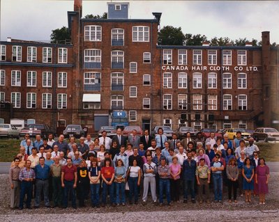 Canada Hair Cloth Co. Ltd., with Staff