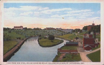 A View From the Steel Bridge with Ridley College