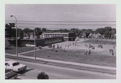 The Playground Between St. Nicholas and Immaculate Conception Schools