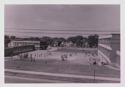 The Playground Between St. Nicholas and Immaculate Conception Schools