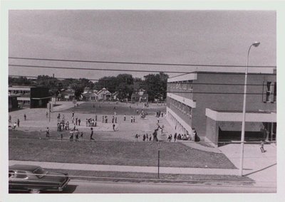 The Playground Between St. Nicholas and Immaculate Conception Schools