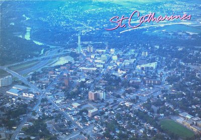 An Aerial View of Downtown St. Catharines