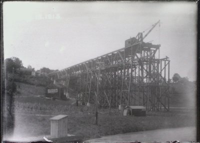 Burgoyne Bridge Under Construction