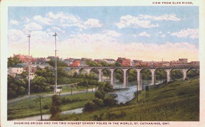 Glenridge Bridge and the Two Highest Cement Poles in the World