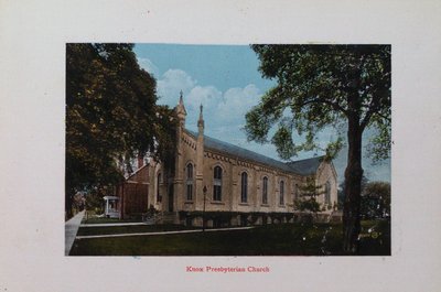 Souvenir of St. Catharines: Knox Presbyterian Church