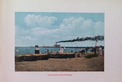 Souvenir of St. Catharines: Port Dalhousie Beach