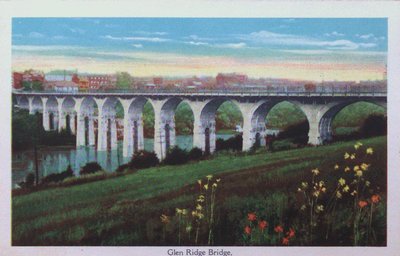 Souvenir view of St. Catharines & Port Dalhousie: Glen Ridge Bridge