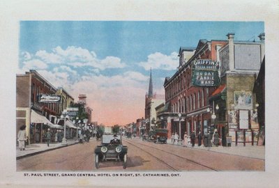 Souvenir Folder of St. Catharines: St. Paul Street