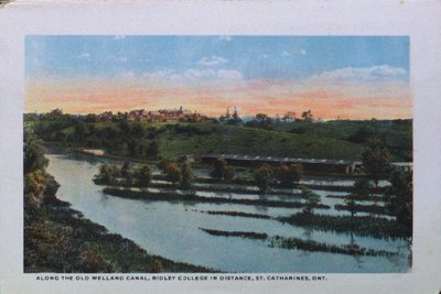 Souvenir Folder of St. Catharines: The Old Welland Canal