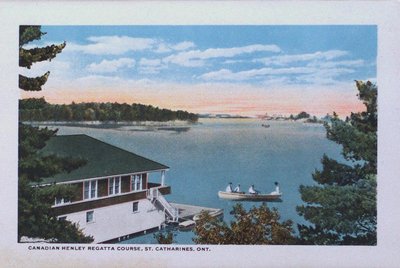 Souvenir Folder of St. Catharines: Canadian Henley Regatta Course