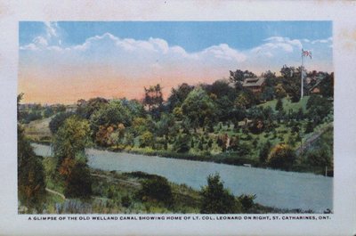 Souvenir Folder of St. Catharines: The Old Welland Canal