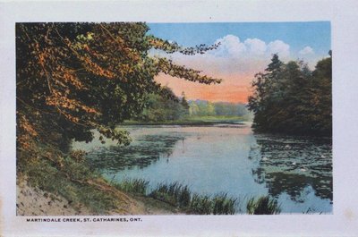 Souvenir Folder of St. Catharines: Martindale Creek