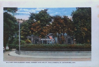 Souvenir Folder of St. Catharines: Military Convalescent Home