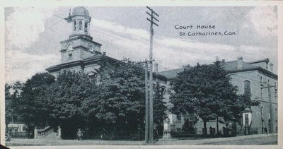 Souvenir of St. Catharines Postcards: The Court House