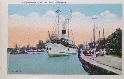 Views of St. Catharines: &quot;Northumberland&quot; at Port Dalhousie