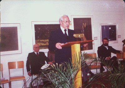 Unveiling of the Louis Shickluna Plaque