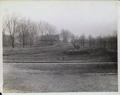 Construction of the Rose Garden at Montebello Park